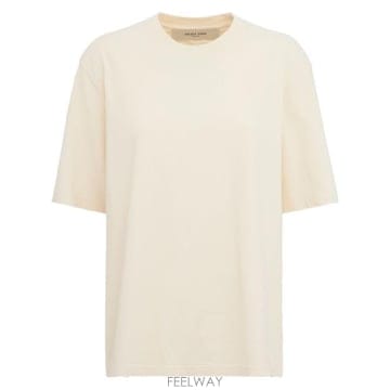 골든구스 여성 릴렉스핏 코튼 저지 티셔츠