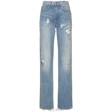| Other Brand | 26 FW Brandon Maxwell ���� Baggy jeans with ripped details 76I26 FW Brandon Maxwell ���� Baggy jeans with ripped det