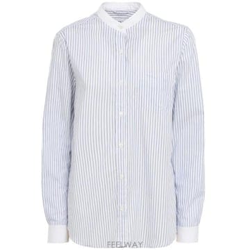 | Other Brand | 26 FW MARIE MAROT ���� Striped Shirt with Korean Collar 83I TI26 FW MARIE MAROT ���� Striped Shirt with Korean Colla