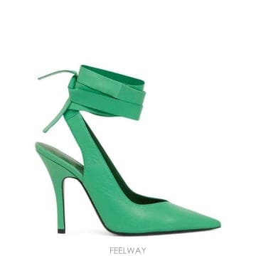 THE ATTICO 26 FW ��Ƽ�� ���� Stiletto heel pumps with ankle strap 76I IAM01326 FW ��Ƽ�� ���� Stiletto heel pumps with ankle strap