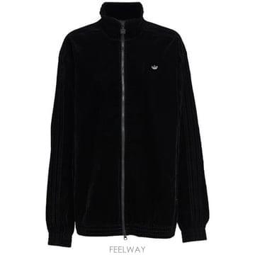 아디다스 여성 파이어버드 오버사이즈 트랙 탑