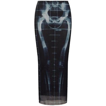 Jean Paul Gaultier 26 FW �������쿡 ���� Graphic print pencil skirt 81I 3HN009 TP7246826 FW �������쿡 ���� Graphic print pencil skirt 81I 3
