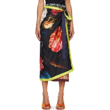 Dries Van Noten �帮���ݳ�ư ��Ƽ�÷� �� �� ��ī�� �̵� ��ĿƮ 262 010804 4058 TP876843267�帮���ݳ�ư ��Ƽ�÷� �� �� ��ī�� �̵� ��ĿƮ 262 010