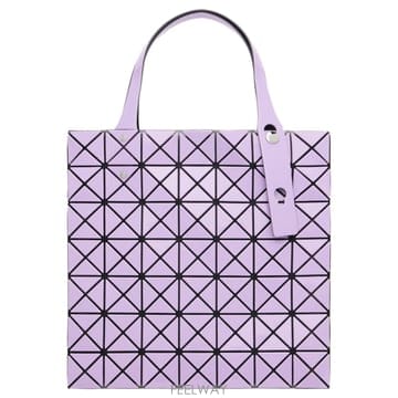 Bao Bao Issey Miyake 퍼플 프리즘 글로스 토트백 BB68AG527 TP876843483