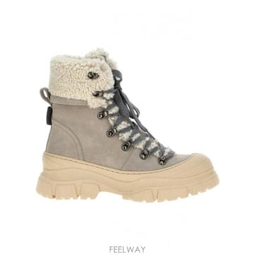 Brunello Cucinelli 24FW ���ڷ� ��ġ�ڸ� ���ڷ� ��ġ�ڸ� Shearling Suede ��Ŭ ���� MZSFG2832C95924FW ���ڷ� ��ġ�ڸ� ���ڷ� ��ġ�ڸ� Shearling Sue