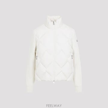 Moncler [D14]��Ŭ���� 67064035 WHITE ���� ���� ��Ʈ �ƿ��� Moncler Cardignan[D14]��Ŭ���� 67064035 WHITE ���� ���� ��Ʈ �ƿ��� Mon