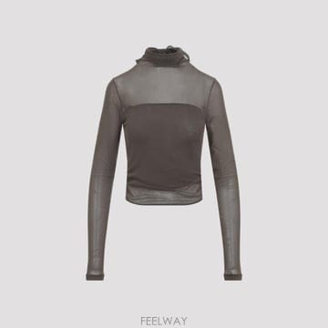 Lemaire [D14]���޸� 67935BR423 CACAO ���� Ƽ���� �μҸ� ž ���� Lemaire Bellerina[D14]���޸� 67935BR423 CACAO ���� Ƽ���� �μҸ� ž ��