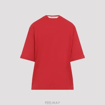 Jacquemus [D14]��ũ���� 67446470 RED ���� Ƽ���� ���� ž Jacquemus Oversized T shi[D14]��ũ���� 67446470 RED ���� Ƽ���� ���� ž Jacquem
