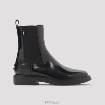 TODS [D14]���� 68445NERO ���� ���� ��Ŭ���� �պ��� Tod s Leather Ankle Boots[D14]���� 68445NERO ���� ���� ��Ŭ���� �պ��� Tod s Le