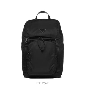 PRADA 26FW ����� ���� Re Nylon ���� with snap fastener 2VZ135HOL2DMGF00026FW ����� ���� Re Nylon ���� with snap fastener 2VZ1