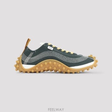 [D14]아미 USN505AW0003 A368 BOTTLE GREEN 남성 스니커즈 슬립온 Ami Runni