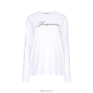 Jacquemus [X45]��ũ���� TSU00351AJ00289 100 ���� Ƽ���� �μҸ� ž ���� LE TSHIRT JACQ[X45]��ũ���� TSU00351AJ00289 100 ���� Ƽ���� �μҸ� 