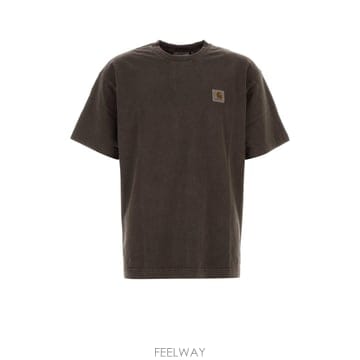 [X45]칼하트 I030780 47GD 남성 티셔츠 민소매 탑 Chocolate cotton Vista S