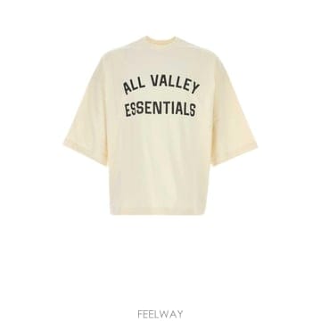 [X45]FEAR OF GOD ESSENTIAL RW00268 0034 남성 티셔츠 민소매 탑 Ivory c