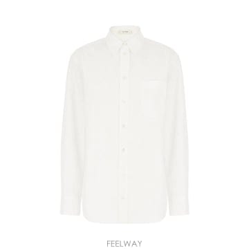 THE Row [W63]���ο� 10477W4393 WHT ���� ���� ���� ����콺 GAVINA SHIRT[W63]���ο� 10477W4393 WHT ���� ���� ���� ����콺 GAV
