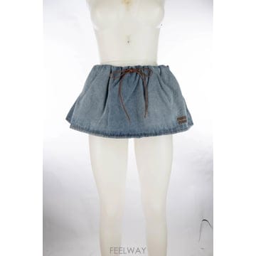 Miu Miu [W63]�̿�̿� GWD357192W F0013 ���� ��ĿƮ ġ�� GONNE[W63]�̿�̿� GWD357192W F0013 ���� ��ĿƮ ġ�� GONNE