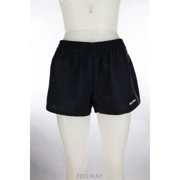 Miu Miu [W63]�̿�̿� MP201712I1 F0124 ���� �ݹ��� ������ SHORTS[W63]�̿�̿� MP201712I1 F0124 ���� �ݹ��� ������ SHOR