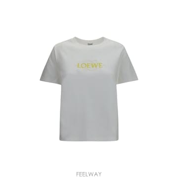 [K68]로에베 S359Y22XAV 2100 여성 티셔츠 민소매 탑 나시 Cotton blend T shir