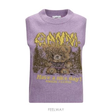GANNI [K68]���� A1180020 ZXD ���� ��Ʈ ������ ����� Teddy alpaca and wool ble[K68]���� A1180020 ZXD ���� ��Ʈ ������ ����� Teddy a