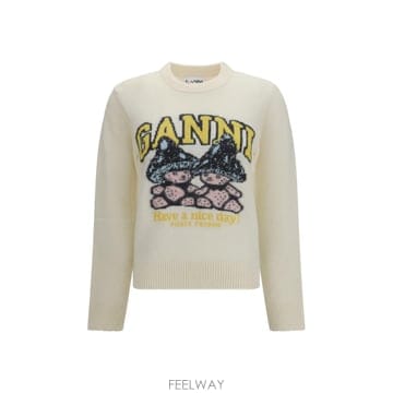 GANNI [K68]���� A1150051 135 ���� ��Ʈ ������ ����� Mushroom Teddy wool blend[K68]���� A1150051 135 ���� ��Ʈ ������ ����� Mushroo