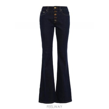 Michael Kors 17FW ����Ŭ�ھ Selma high waisted flared jeans MF79CN04V6402 TP17FW ����Ŭ�ھ Selma high waisted flared jeans MF79