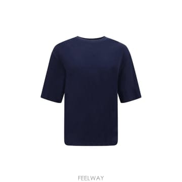 [K68]로로피아나 FRM2266 W000 남성 티셔츠 민소매 탑 반팔 긴팔 Tremezzo cotton T