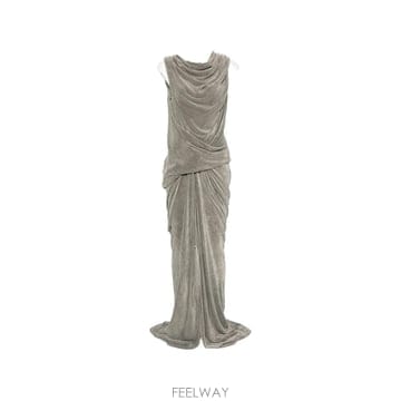 Rick Owens [P13]�������� RO02F5595V48 ���� ���ǽ� �巹�� �տ��ǽ� �̵���ǽ� �����ǽ� RICK OWENS[P13]�������� RO02F5595V48 ���� ���ǽ� �巹�� �տ��ǽ�