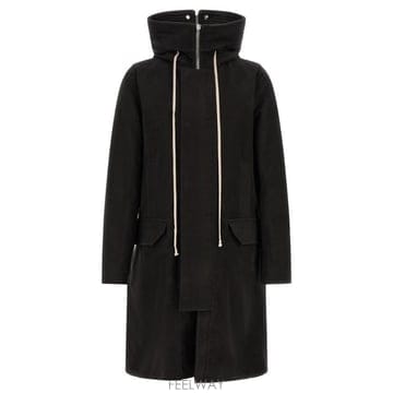 Rick Owens 26FW �������� Insulated ���� with stand �� collar RU02F4980TB09 TP526FW �������� Insulated ���� with stand �� collar RU02