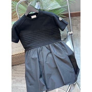 몽클레어 키즈 반팔 원피스 K19548I00013 블랙 12A
