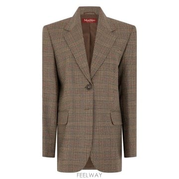 Max Mara 26FW �������� STUDIO Checkered ���� MSTALCA2626046041600001 TP581026FW �������� STUDIO Checkered ���� MSTALCA26260460416