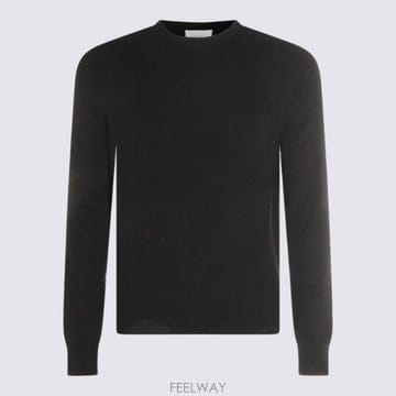 말로 블랙 캐시미어 스웨터