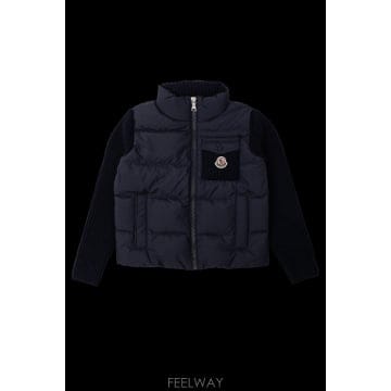Moncler 가디건 with quilted front L29549B00005M4281745 TP580655