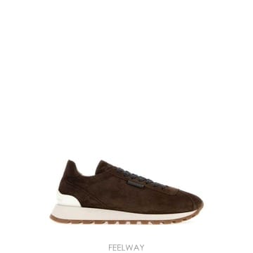 26FW 브루넬로 쿠치넬리 브라운 suede 스니커즈 MZSFG2110C9885 TP578404923