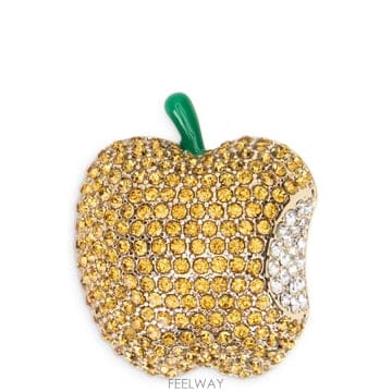 Max Mara 26FW �������� Brooch in the ������ of an apple WKACICALA2625756044626FW �������� Brooch in the ������ of an apple WKACICA