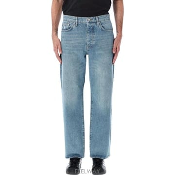 STUSSY 26SS STUSSY stussy Ŭ���� straight �� ���� jeans 26P116601WASB TP526SS STUSSY stussy Ŭ���� straight �� ���� jeans 26P11