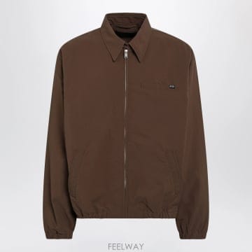 PRADA 26FW ����� Blouson in tobacco technical fabric SGD190OOO199YF026FW ����� Blouson in tobacco technical fabric SGD190