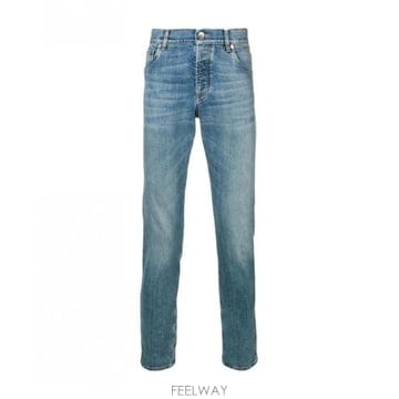 Brunello Cucinelli ���ڷ� ��ġ�ڸ� Washed ���� five pocket jeans in light ���� M283PJ2010���ڷ� ��ġ�ڸ� Washed ���� five pocket jeans in lig