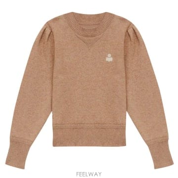 [당일]25FW 이자벨마랑 켈라야 니트 카멜 PU0039FA A3L75E 50CM