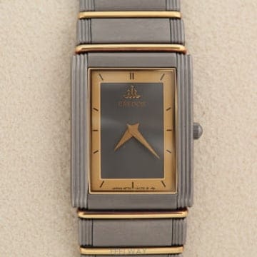 세이코 크레도르 SEIKO Credor 18K 골드/티타늄 여성용 쿼츠 2F70-5140