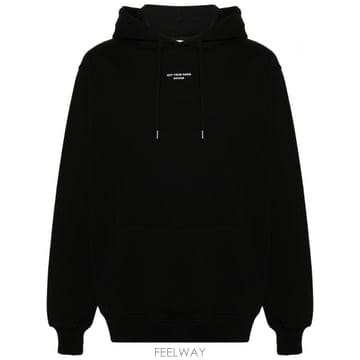 드롤 드 뮤스 후드 맨투맨 스웨트셔츠 BLACK