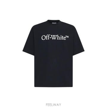 Off 화이트 T 셔츠 WITH 로고 OMAA120C99JER0081001 TP578972861