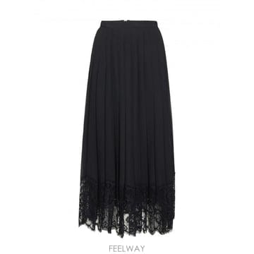 Dolce&Gabbana 26SS ��ü�ذ��ٳ� Gonna midi in chiffon �� ���� ���̽� F4C6ATFUSNWN000026SS ��ü�ذ��ٳ� Gonna midi in chiffon �� ���� ���̽�