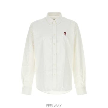 아미 CAMICIA CON 로고 BFUSH063CO0031168 TP571827830