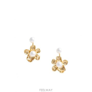 Self Portrait 26FW Self portrait ���� earrings PF26647EGD TP57839198226FW Self portrait ���� earrings PF26647EGD TP57839198