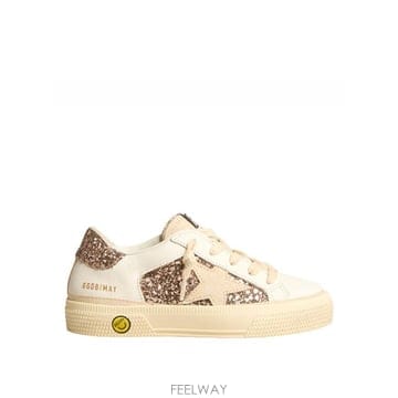 26SS 골든구스 스니커즈 May 골든구스 in pelle con glitter GJF00715F005321