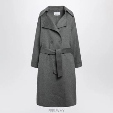 | Other Brand | 26FW THE FRANKIE SHOP Double breasted ��Ʈ with ��Ʈ in grey COF26FW THE FRANKIE SHOP Double breasted ��Ʈ with ��Ʈ i