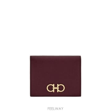 Ferragamo 26FW ����䷹ ��󰡸� GANCINI COMPACT �з� 22D7800789858PLUM TP57949526FW ����䷹ ��󰡸� GANCINI COMPACT �з� 22D7800789