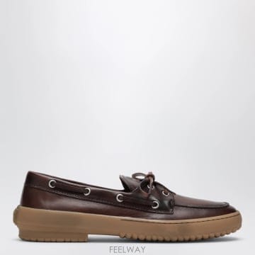 Miu Miu 26FW �̿�̿� Coffee coloured Deck ��Ʈ ���� 5D793E005070F0201 TP58126FW �̿�̿� Coffee coloured Deck ��Ʈ ���� 5D793E005