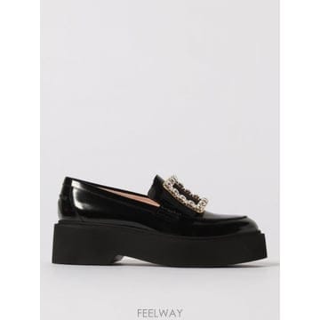 Roger Vivier 25FW ���� ��� Mocassino Viv Rangers ���� ��� in pelle spazzolata25FW ���� ��� Mocassino Viv Rangers ���� ��� in 