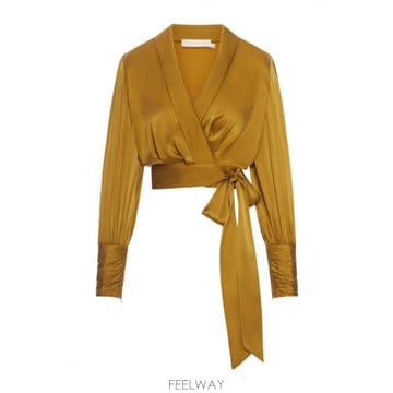 Zimmermann 26FW ���Ӹ� Army �׸� ��ũ Wrap ����콺 4913TF26ROLV TP58105884426FW ���Ӹ� Army �׸� ��ũ Wrap ����콺 4913TF26ROLV 